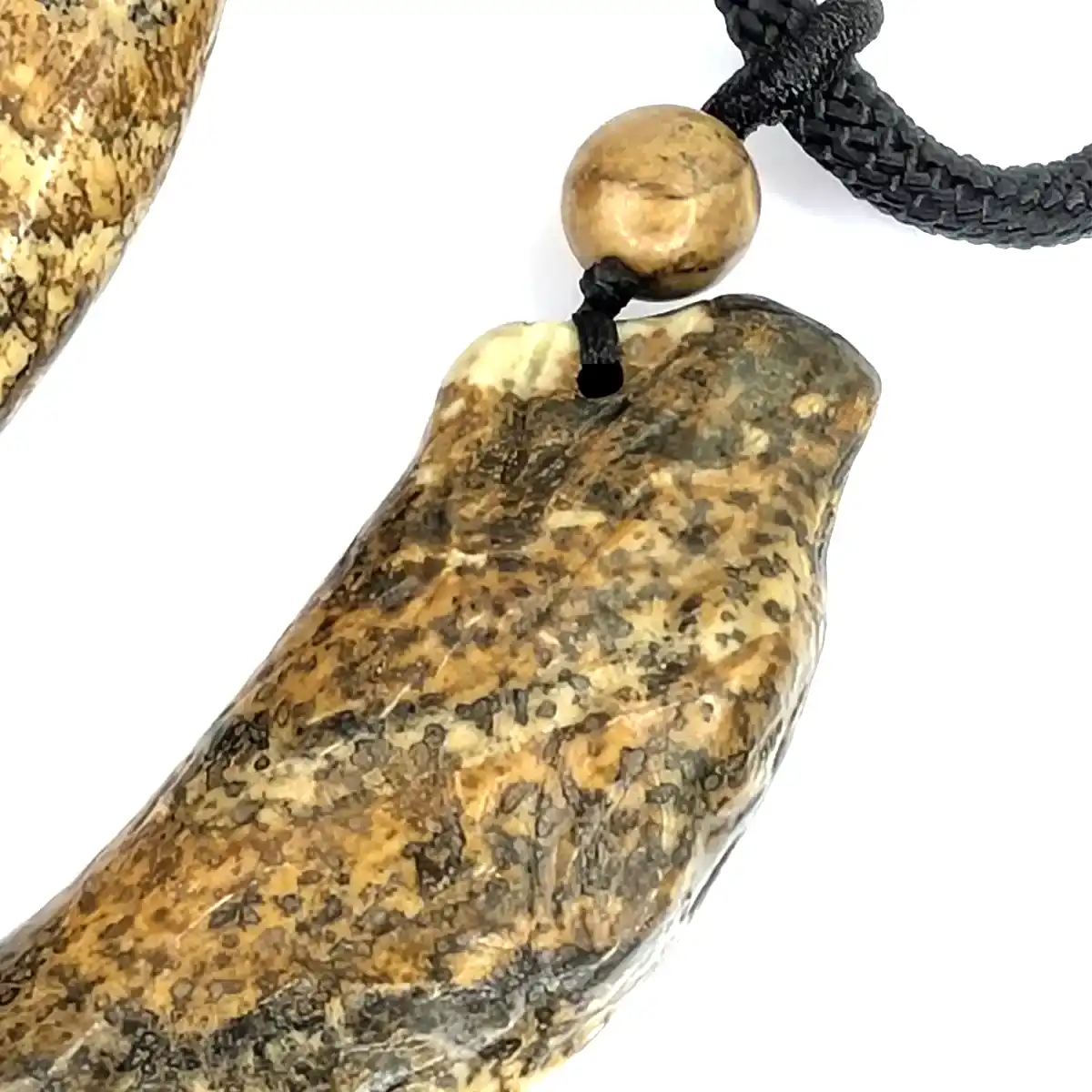 Natural Jasper Dragon Pendant - Image 6