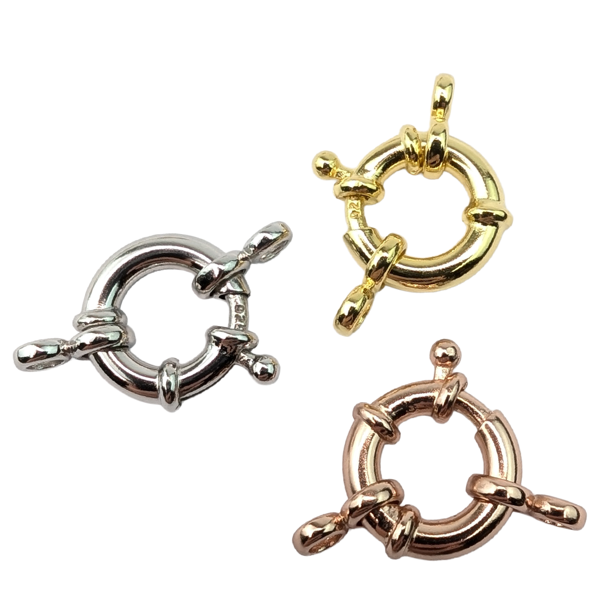 Bolt-Ring Clasp in 4 sizes