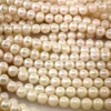 Near round loose pearl string