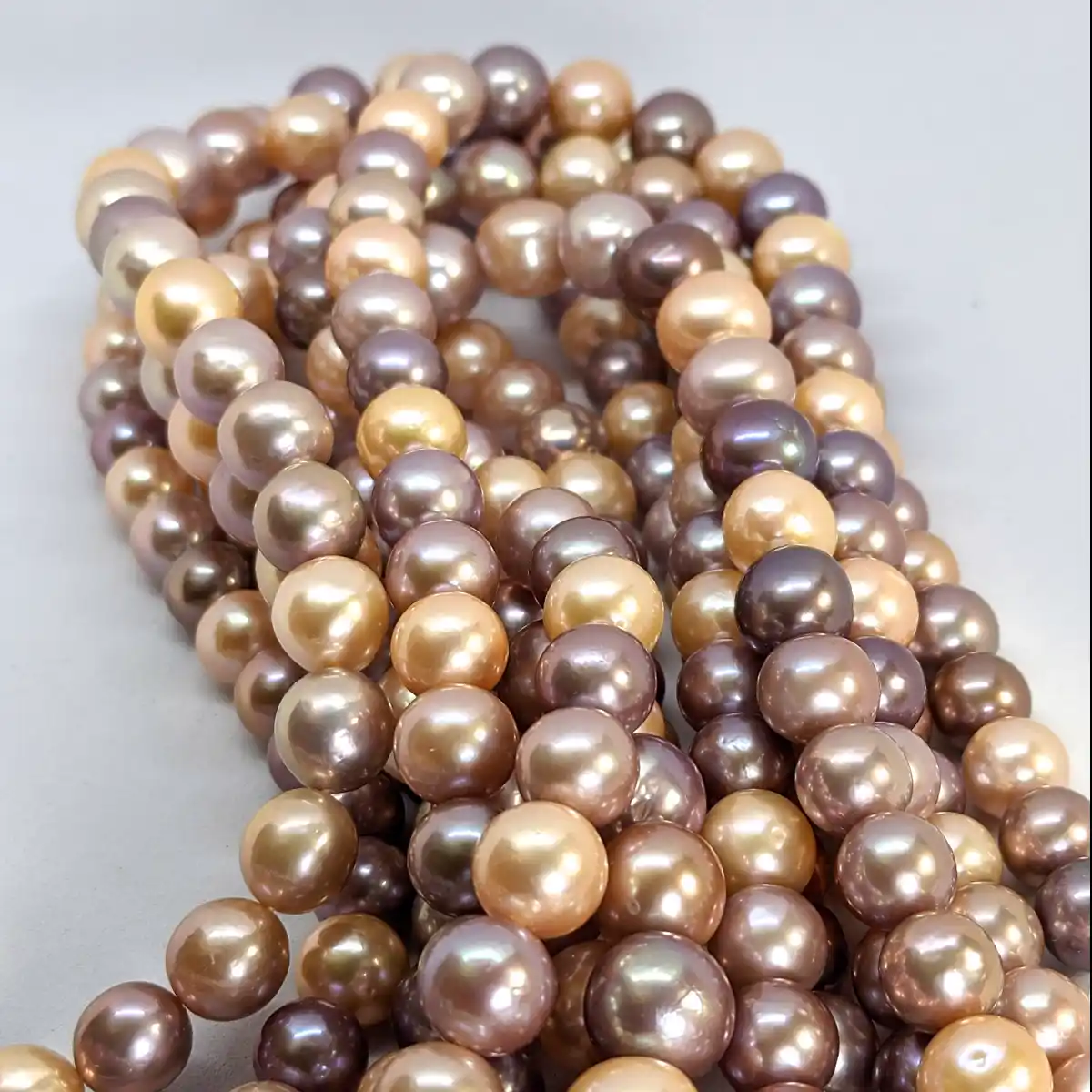 Multi Coloured Edison Pearl Loose String