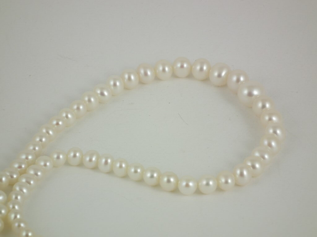 Graduated AA Freshwater Semi-round Pearls