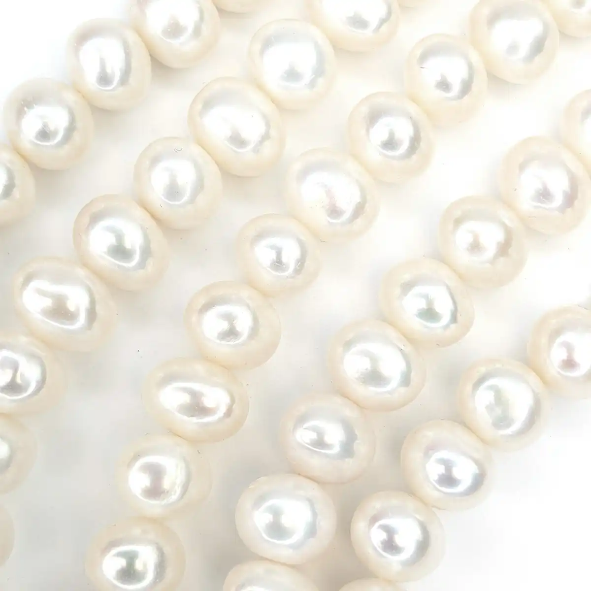 Oval Pearls 10 x 11mm - Image 3