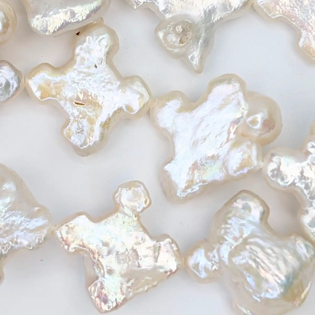 Baroque Freshwater White Pearls