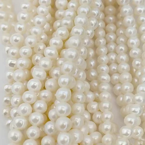 AA White Pearl String