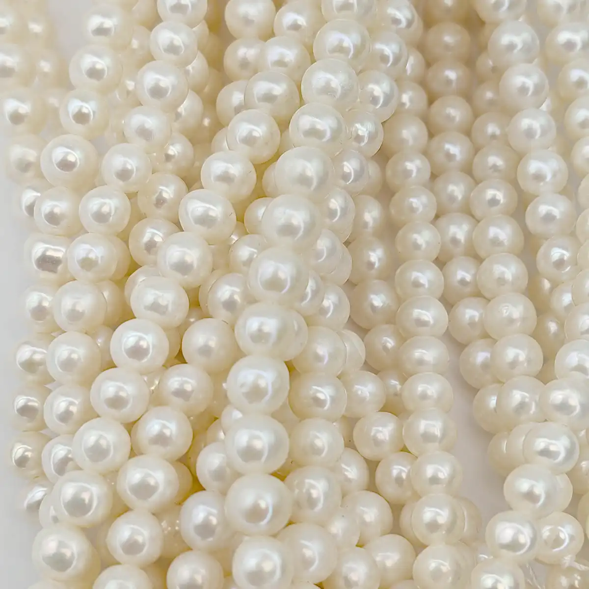 AA White Pearl String