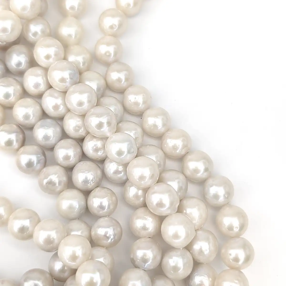 10mm Edison Round Pearl Loose String, AAA - Image 3