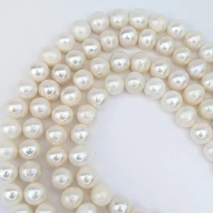 Near-Round 9mm Loose Pearl String