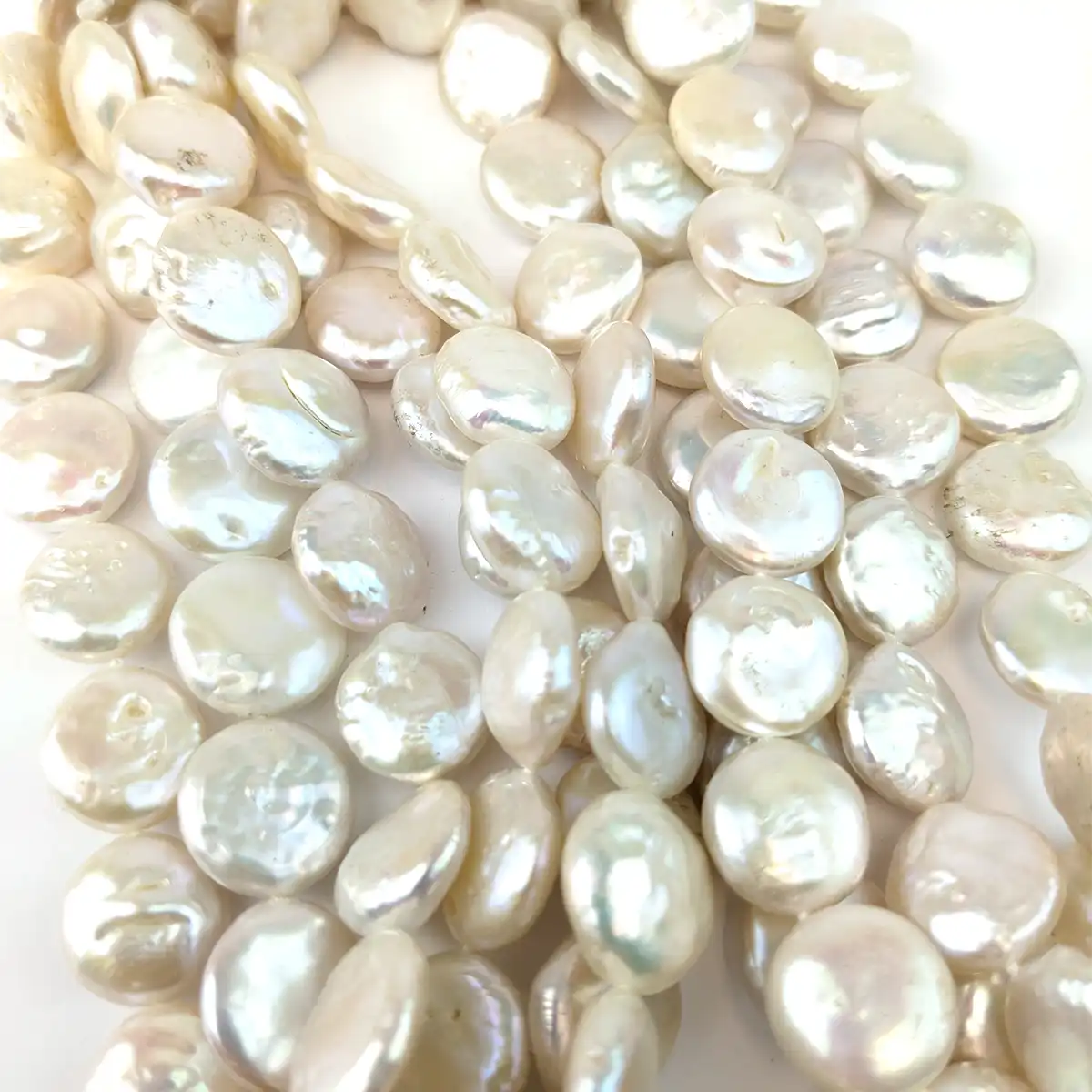 Coin pearls with lovely lustre
