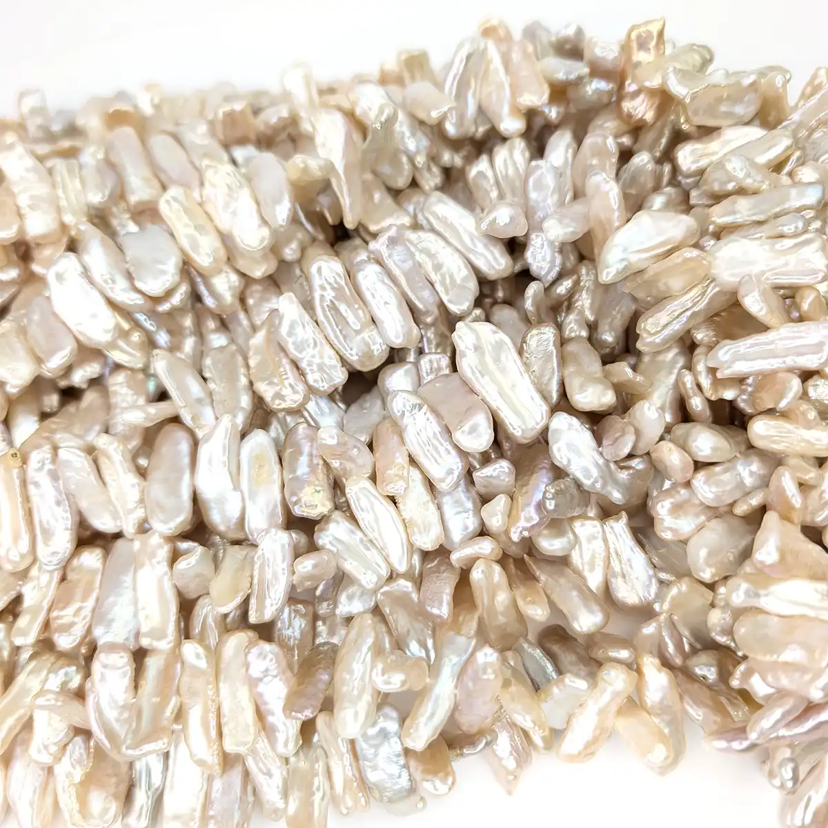 Side-drilled Biwa 'Tooth' Pearls - Image 2