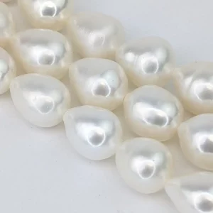 Freshwater Teardrop Rice Pearl String