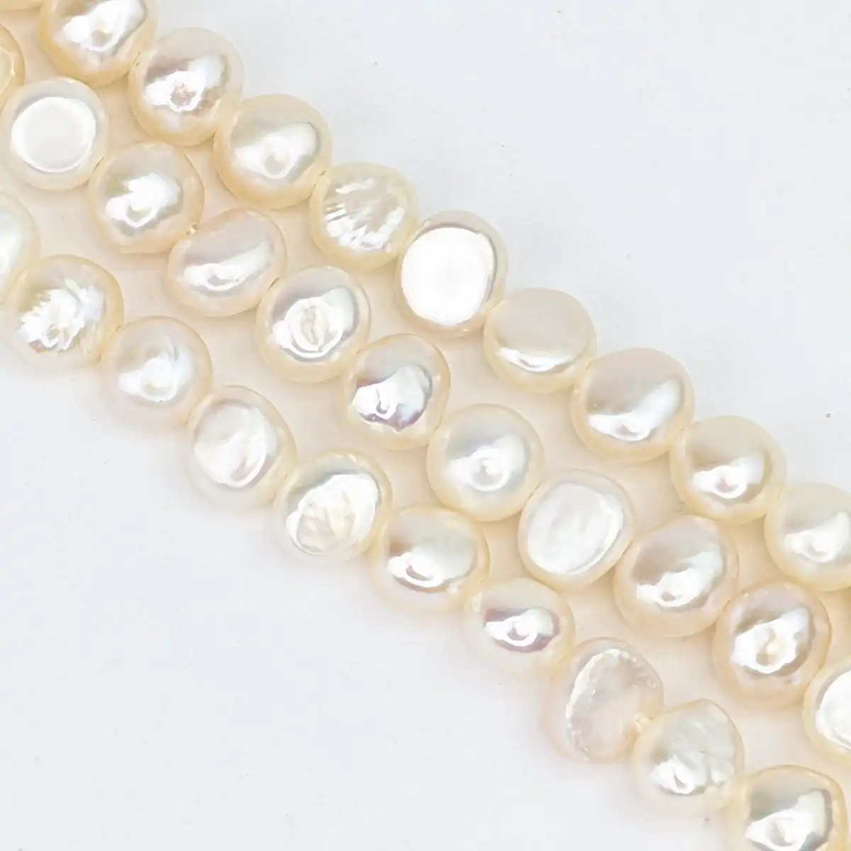 Freshwater Nugget Pearl String 5mm