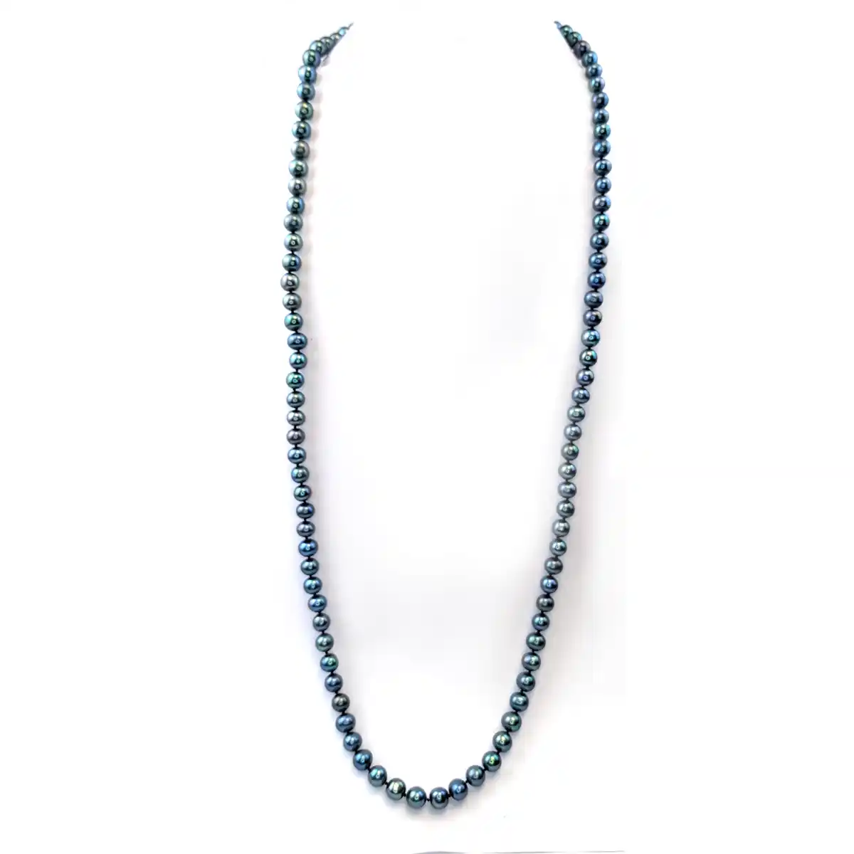 Blue Freshwater Pearl Necklace