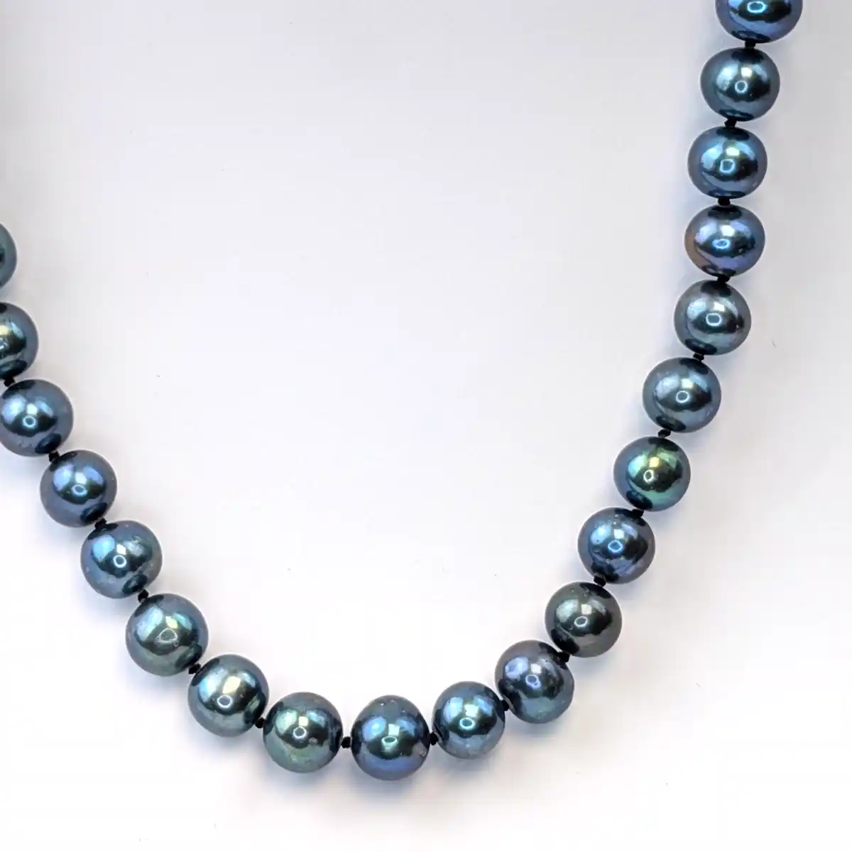 Blue Freshwater Pearl Necklace
