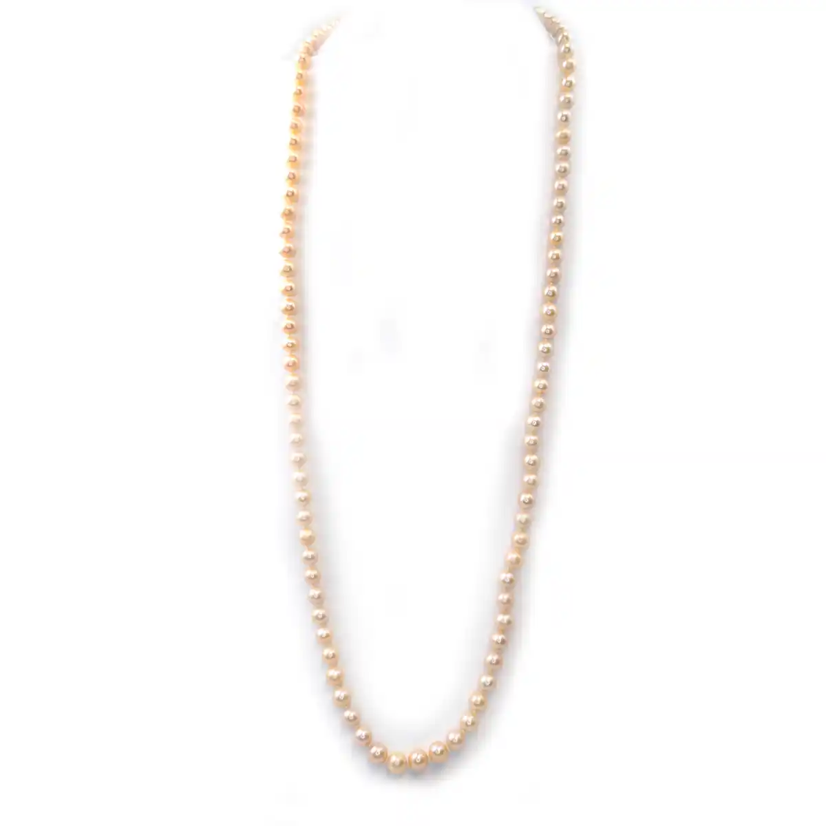 Peach Freshwater Pearl Necklace