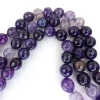 Purple Faceted Agate Beads